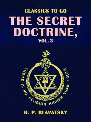 cover image of The Secret Doctrine, Volume 3